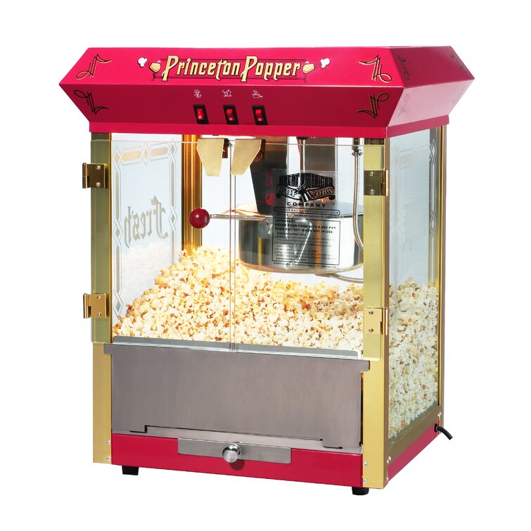 Upright popcorn deals machine